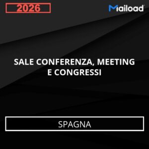 Database Email SALE CONFERENZA, MEETING E CONGRESSI (Spagna)