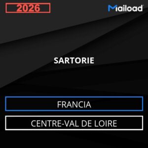 Database Email SARTORIE (Centre-Val de Loire – Francia)