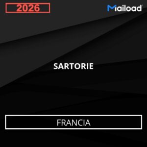 Database Email SARTORIE (Francia)