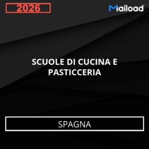 Database Email SCUOLE DI CUCINA E PASTICCERIA (Spagna)