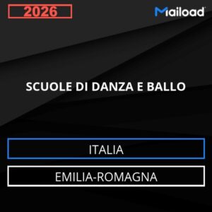 Database Email SCUOLE DI DANZA E BALLO (Emilia-Romagna – Italia)