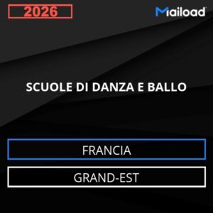 Database Email SCUOLE DI DANZA E BALLO (Grand-Est – Francia)