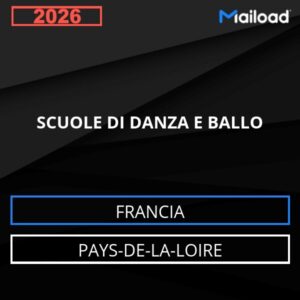Database Email SCUOLE DI DANZA E BALLO (Pays-de-la-Loire – Francia)