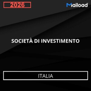 Database Email SOCIETÀ DI INVESTIMENTO (Italia)