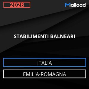 Database Email STABILIMENTI BALNEARI (Emilia-Romagna – Italia)