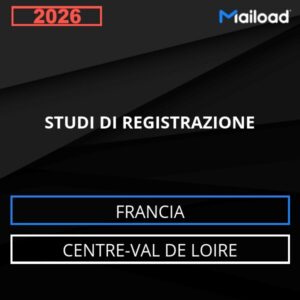 Database Email STUDI DI REGISTRAZIONE (Centre-Val de Loire – Francia)
