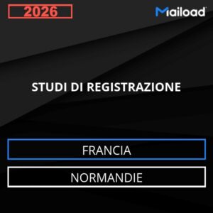 Database Email STUDI DI REGISTRAZIONE (Normandie – Francia)