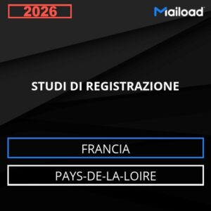 Database Email STUDI DI REGISTRAZIONE (Pays-de-la-Loire – Francia)