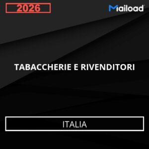 Database Email TABACCHERIE E RIVENDITORI (Italia)