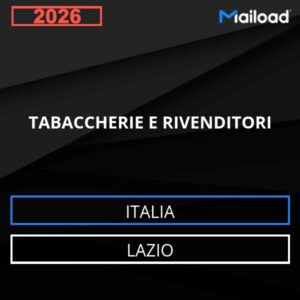 Base de datos de correos electrónicos de ESTANCOES Y DISTRIBUIDORES (Lacio – Italia)
