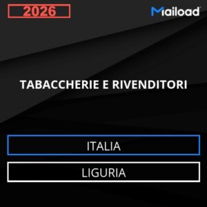 Base de datos de correos electrónicos de ESTANCOES Y DISTRIBUIDORES (Liguria – Italia)