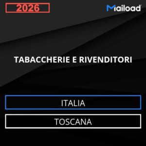 Base de datos de correos electrónicos de ESTANCOES Y DISTRIBUIDORES (Toscana – Italia)
