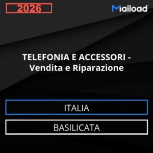 Base de datos de correo electrónico TELEFONÍA Y ACCESORIOS – Venta y reparación (Basilicata – Italia)
