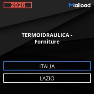 Base de datos de correos electrónicos TERMOIDRAULICA – Suministros (Lacio – Italia)