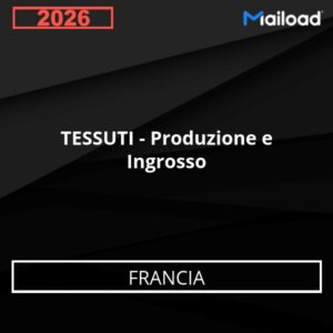 Database Email TESSUTI – Produzione e Ingrosso (Francia)