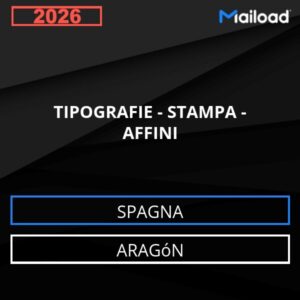 Database Email TIPOGRAFIE – STAMPA – AFFINI (Aragón – Spagna)