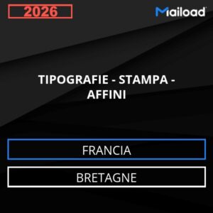 Database Email TIPOGRAFIE – STAMPA – AFFINI (Bretagne – Francia)