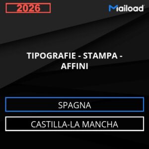 Database Email TIPOGRAFIE – STAMPA – AFFINI (Castilla-La Mancha – Spagna)