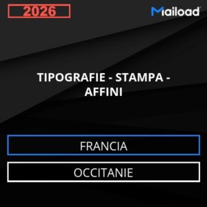 Database Email TIPOGRAFIE – STAMPA – AFFINI (Occitanie – Francia)
