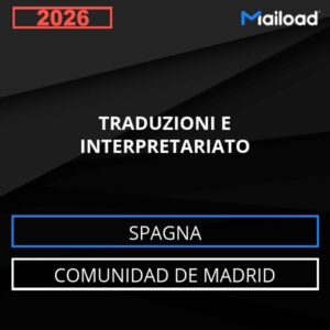 Database Email TRADUZIONI E INTERPRETARIATO (Comunidad de Madrid – Spagna)