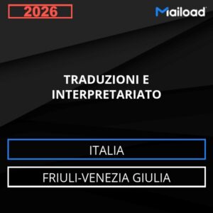 Database Email TRADUZIONI E INTERPRETARIATO (Friuli-Venezia Giulia – Italia)