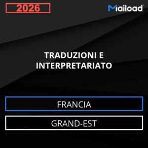 Database Email TRADUZIONI E INTERPRETARIATO (Grand-Est – Francia)