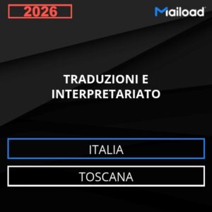 Database Email TRADUZIONI E INTERPRETARIATO (Toscana – Italia)