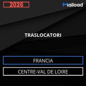 Database Email TRASLOCATORI (Centre-Val de Loire – Francia)