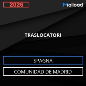 Database Email TRASLOCATORI (Comunidad de Madrid – Spagna)