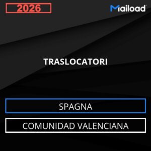 Database Email TRASLOCATORI (Comunidad Valenciana – Spagna)