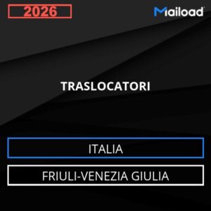 Database Email TRASLOCATORI (Friuli-Venezia Giulia – Italia)