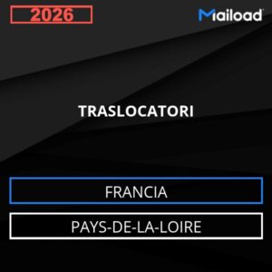 Database Email TRASLOCATORI (Pays-de-la-Loire – Francia)