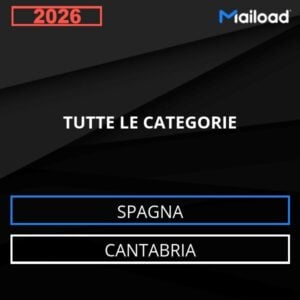 Database Email TUTTE LE CATEGORIE (Cantabria – Spagna)