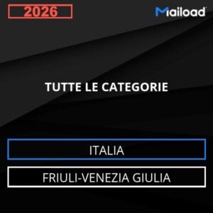 Database Email TUTTE LE CATEGORIE (Friuli-Venezia Giulia – Italia)