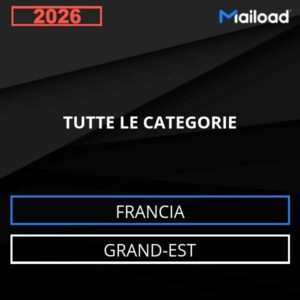 Database Email TUTTE LE CATEGORIE (Grand-Est – Francia)