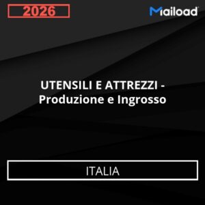 Base de Datos de Correo Electrónico UTENSILI E ATTREZZI – Produzione e Ingrosso (Italia)