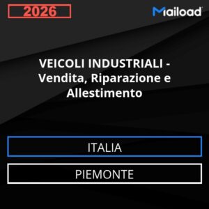 Database Email VEICOLI INDUSTRIALI – Vendita, Riparazione e Allestimento (Piemonte – Italia)
