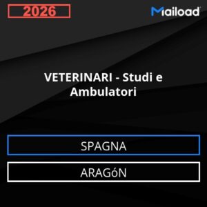 Database Email VETERINARI – Studi e Ambulatori (Aragón – Spagna)