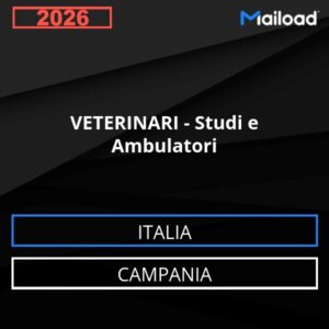 Database Email VETERINARI – Studi e Ambulatori (Campania – Italia)