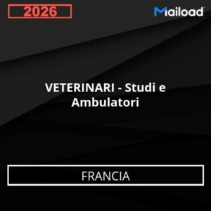 Database Email VETERINARI – Studi e Ambulatori (Francia)