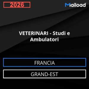 Database Email VETERINARI – Studi e Ambulatori (Grand-Est – Francia)