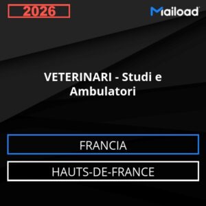 Database Email VETERINARI – Studi e Ambulatori (Hauts-de-France – Francia)