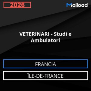 Database Email VETERINARI – Studi e Ambulatori (Île-de-France – Francia)