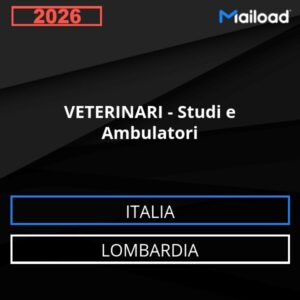 Database Email VETERINARI – Studi e Ambulatori (Lombardia – Italia)