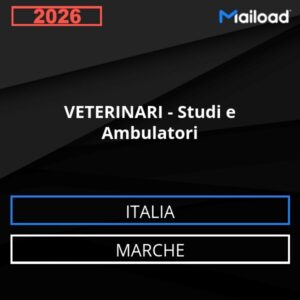 Database Email VETERINARI – Studi e Ambulatori (Marche – Italia)