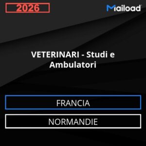 Database Email VETERINARI – Studi e Ambulatori (Normandie – Francia)