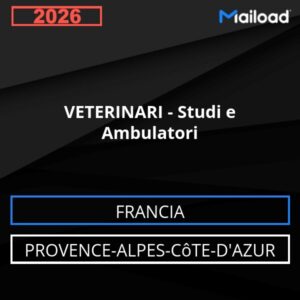 Database Email VETERINARI – Studi e Ambulatori (Provence-Alpes-Côte-d’Azur – Francia)