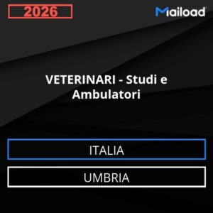 Database Email VETERINARI – Studi e Ambulatori (Umbria – Italia)