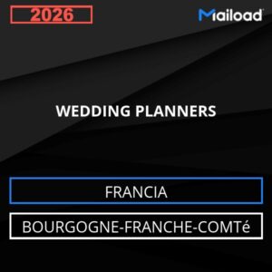 Database Email WEDDING PLANNERS (Bourgogne-Franche-Comté – Francia)