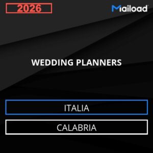 Database Email WEDDING PLANNERS (Calabria – Italia)